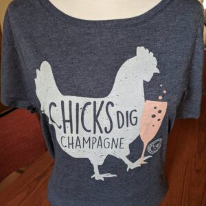 Product Image: Women’s Chicks Dig Champagne Tee