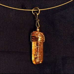 Product Image: Precious Topaz Crystal Pendant Necklace