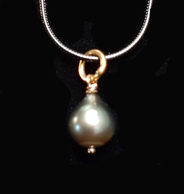 Product Image: Mini-Necklet Tahitian Baroque Pearl Drop