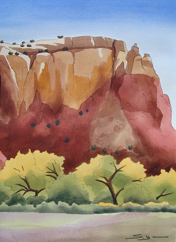 Product Image: ‘Kitchen Mesa from Ghost Ranch’ painting