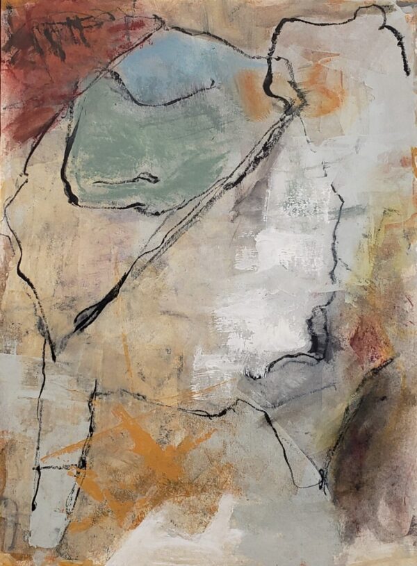 Product Image: “Bedrock No. 2” painting