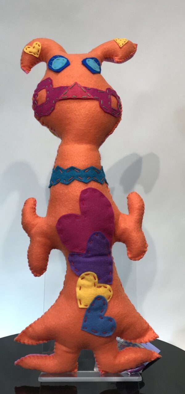 Product Image: Orange and Pink Free Range Critter by Kerry Green