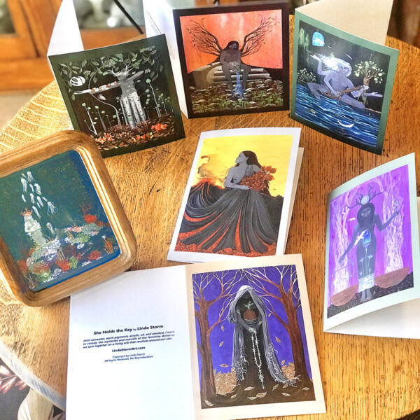 Product Image: Goddess Greeting Cards – bundle of 7