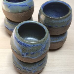 Product Image: Whiskey cups in blue jean anasazi