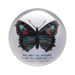 Product Image: Decoupage Butterfly Paperweight