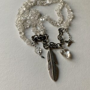 Product Image: Clear Quartz Bead Necklace