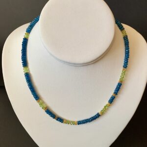 Product Image: Apatite and Peridot Necklace