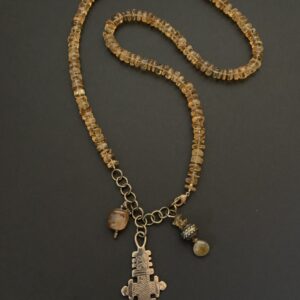 Product Image: Citrine and Charm Necklace