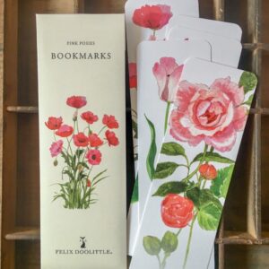 Product Image: Pink Posies Bookmarks Set