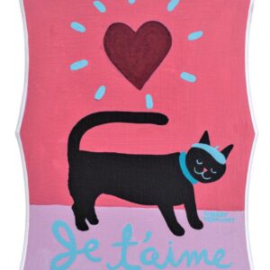 Product Image: 4 Je t’aime  handmade cards or 1 8.5″ x 11″ giclee print c Hillary Vermont