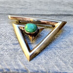 Product Image: Vintage Midcentury Turquoise Pin