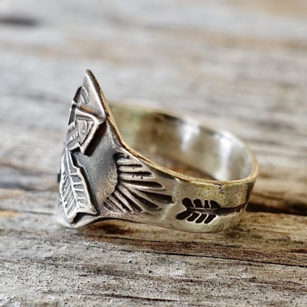 Product Image: Crossed Arrows Cigar Band Ring
