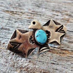 Product Image: Classic Thunderbird Pin in Sterling & Turquoise