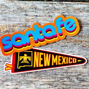 Product Image: Santa Fe Retro Sticker