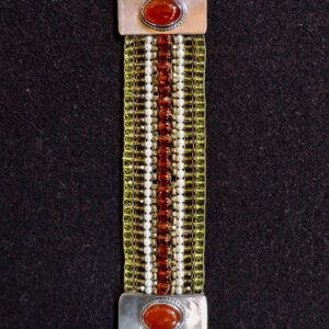 Product Image: Autumn Rivers Chili Rose Beaded Bracelet  by Adonnah Langer
