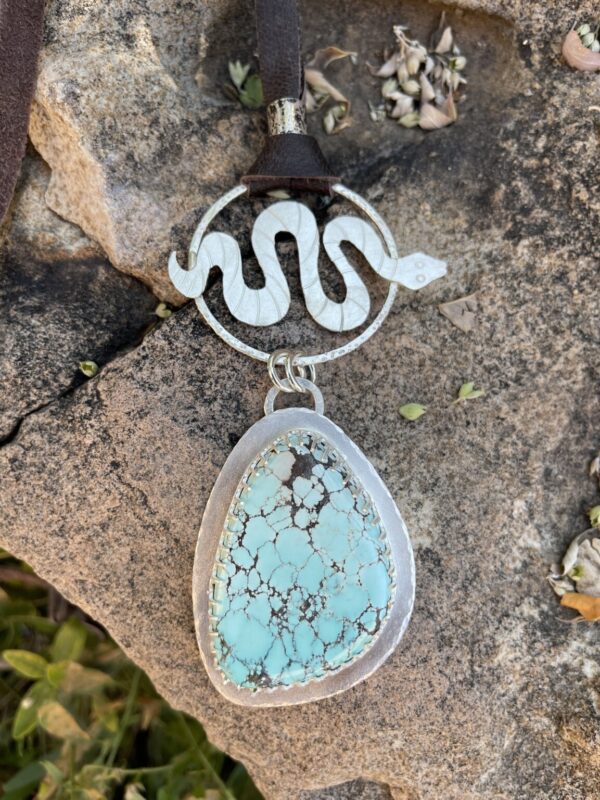 Product Image: Hubei Turquoise Snake Circle Necklace