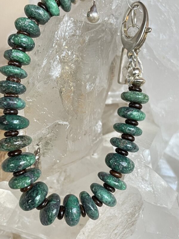 Product Image: Turquoise Disk Bead Bracelet