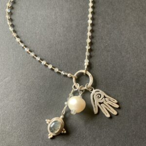 Product Image: Labradorite Hand Necklace
