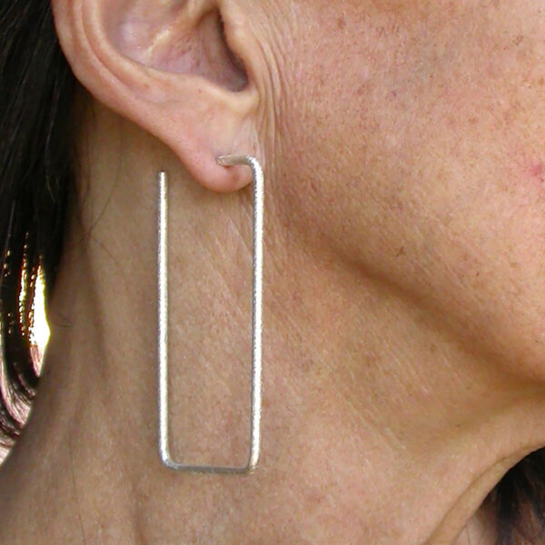 Product Image: Rectangle Earrings