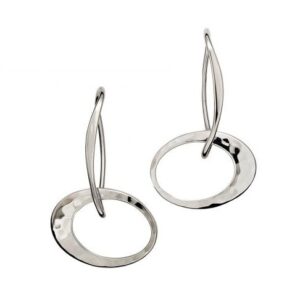 Product Image: Sterling Silver “Petite Elliptical” Earrings