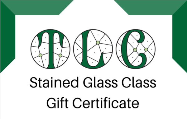 Product Image: Gift Certificate for admission to a Stained Glass Class