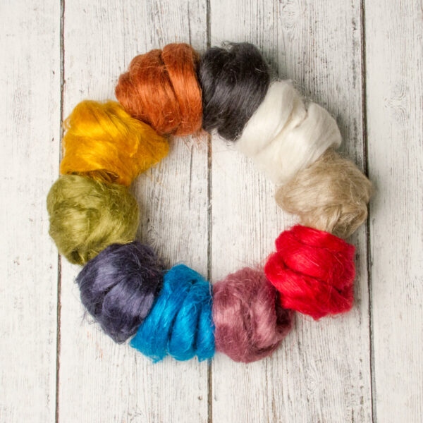 Product Image: Flax Fibers for Spinning and Felting