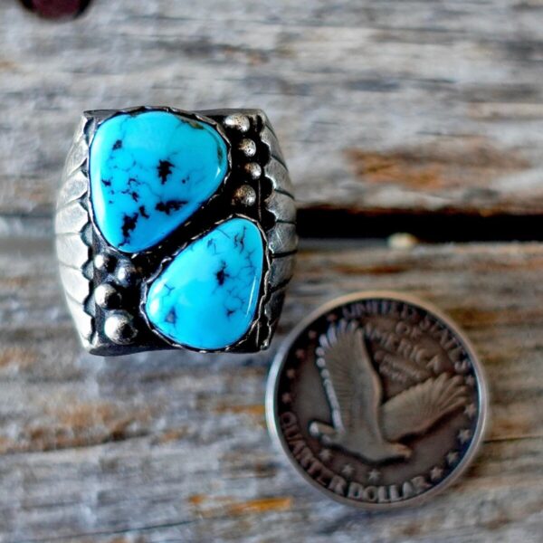 Product Image: Vintage Mens Turquoise Ring