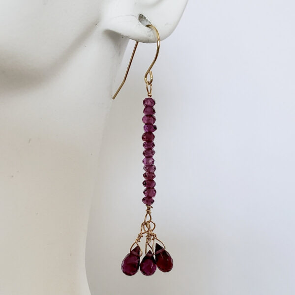 Product Image: Gold “Sparkling Wine” Earrings
