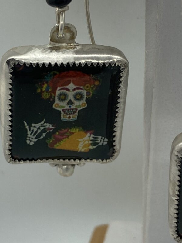 Product Image: Día de los Muertos earrings