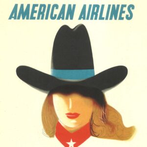 Product Image: American Airlines Cowgirl Poster