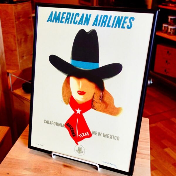 Product Image: American Airlines Cowgirl Poster