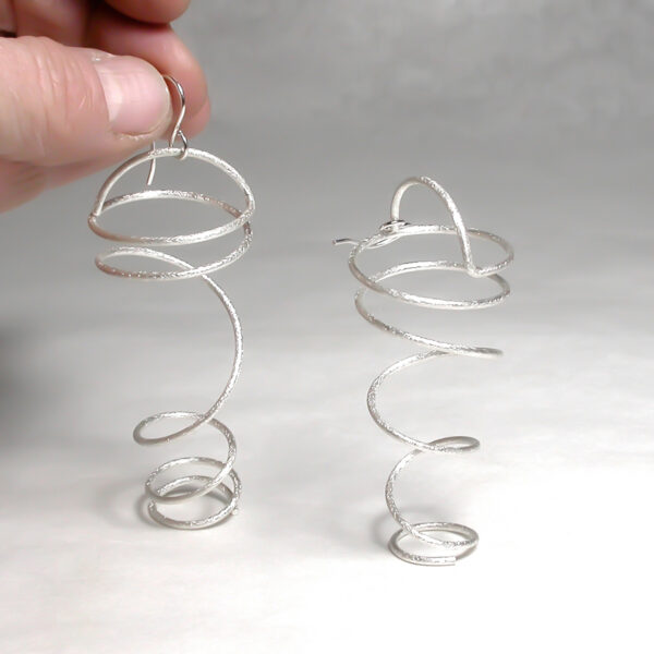 Product Image: Swinging Coil Earrings