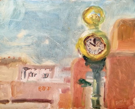 Product Image: Plaza Time – Painting