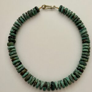 Product Image: Turquoise Rondelle Bead Necklace
