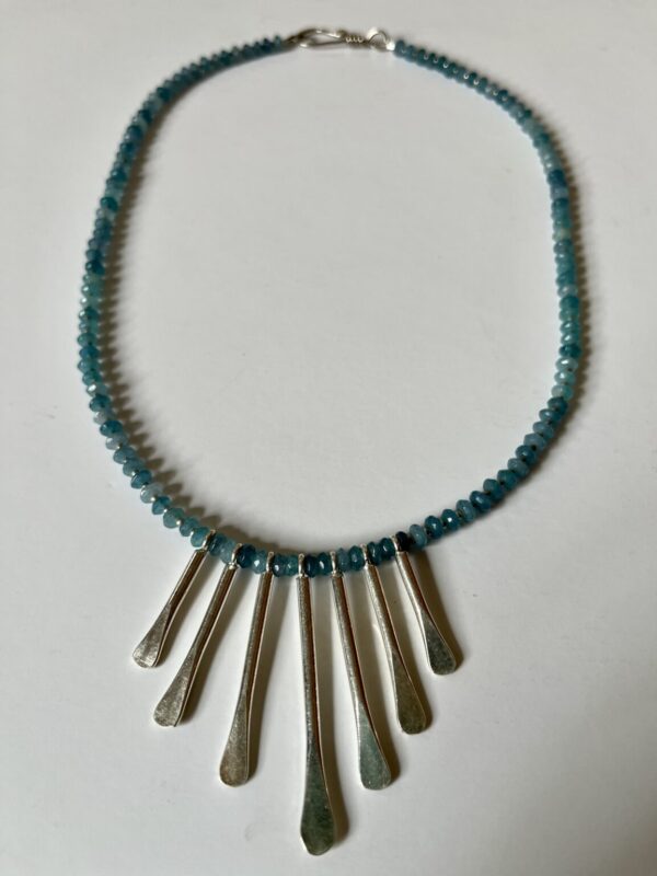Product Image: Aquamarine and Sterling Silver Necklace