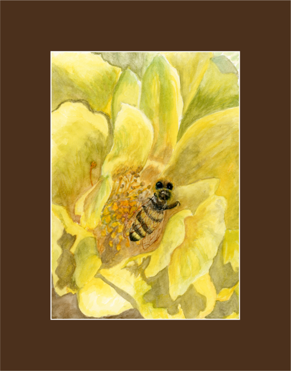 Product Image: “Bee Still and Know” giclee print*