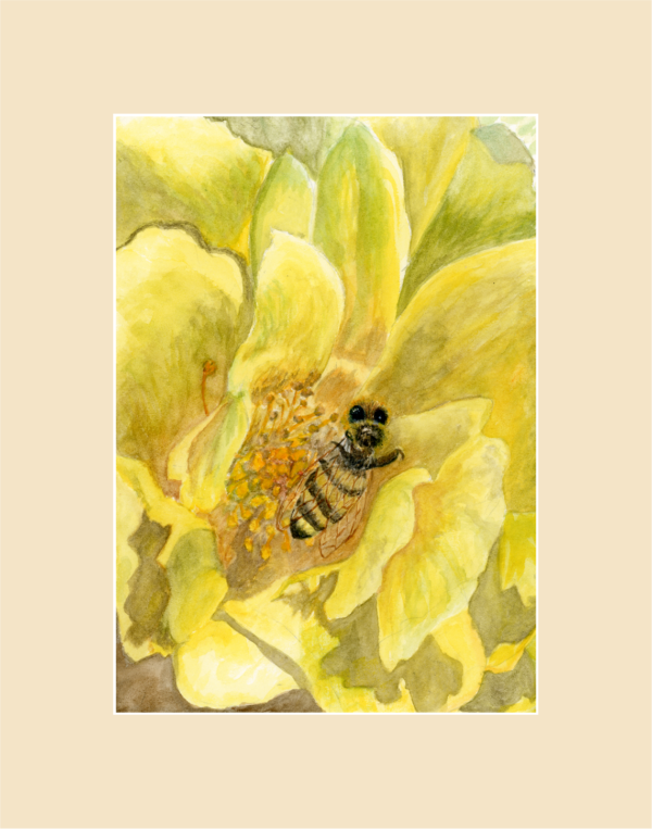 Product Image: “Bee Still and Know” giclee print*