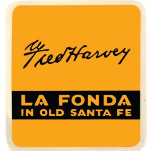 Product Image: La Fonda Hotel Luggage Label