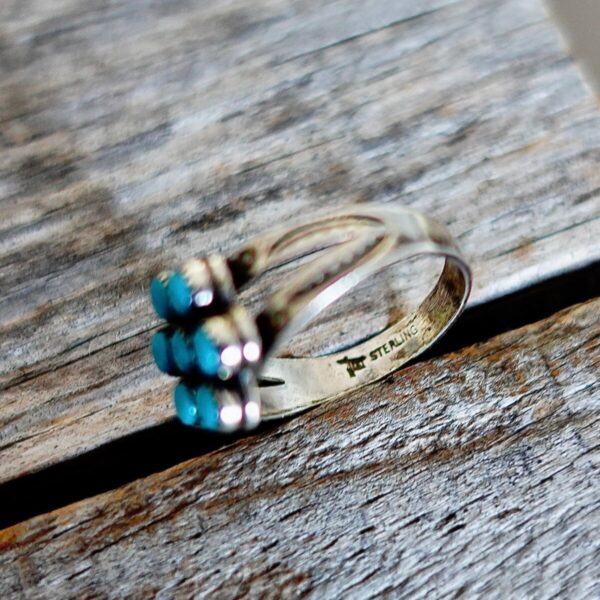 Product Image: Vintage Turquoise Blossom Ring