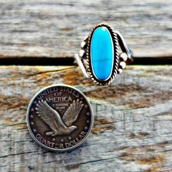 Product Image: Vintage Turquoise Bell Ring