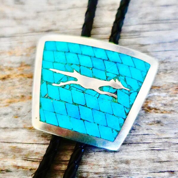 Product Image: Roadrunner Turquoise & Sterling Bolo Tie
