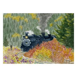 Product Image: “Cumbres and Toltec Engine #489” giclee print*