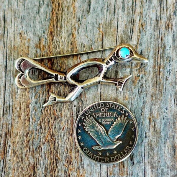 Product Image: Mid-Century Roadrunner Pin
