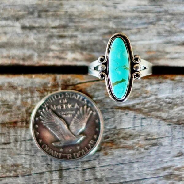 Product Image: Vintage Turquoise Cocktail Ring