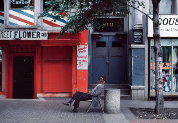 Product Image: Man in Chair, Gallery Place, Washington, DC, 1985