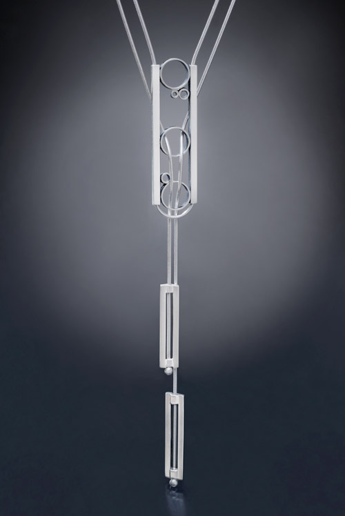 Product Image: Sterling Silver “Deco” Bolera Necklace