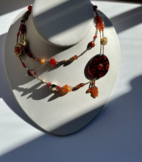 Product Image: Shorter Carnelian Necklace