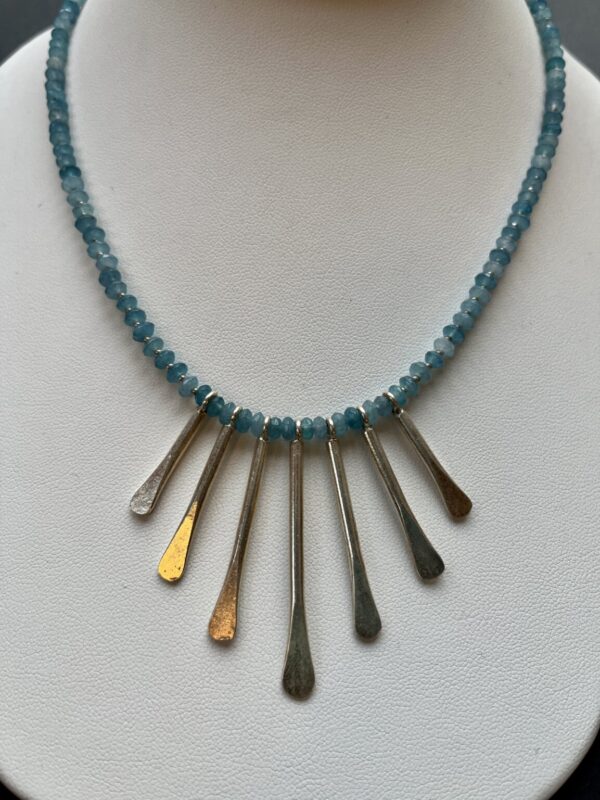 Product Image: Aquamarine and Sterling Silver Necklace
