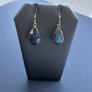 Product Image: Labradorite/Bronze Earrings