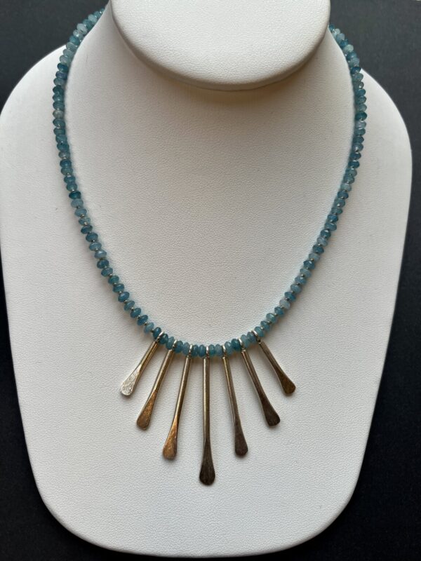 Product Image: Aquamarine and Sterling Silver Necklace